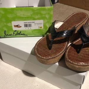 Sam Edelman Black Sandals
